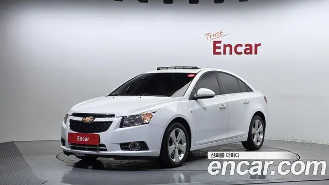 CHEVROLET CRUZE 2012 — 144 635 км, белый, Корея — под ключ — фото 1