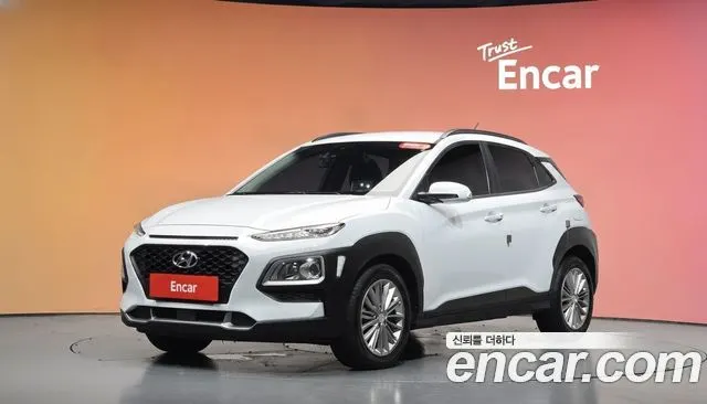 HYUNDAI KONA 2018 — 150 240 км, белый, Корея — под ключ — фото 2