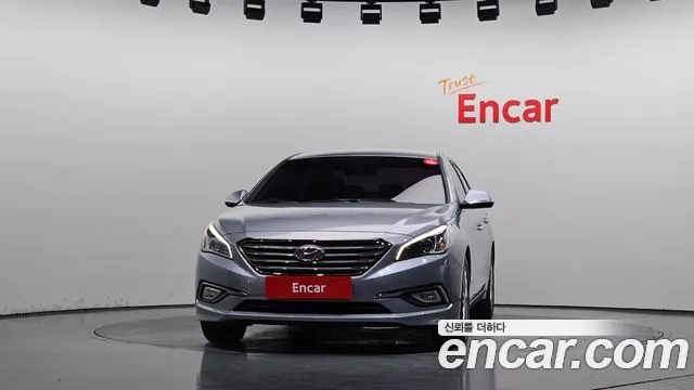 HYUNDAI SONATA 2016 — 114 593 км, светло-серебристый, Корея — под ключ — фото 3