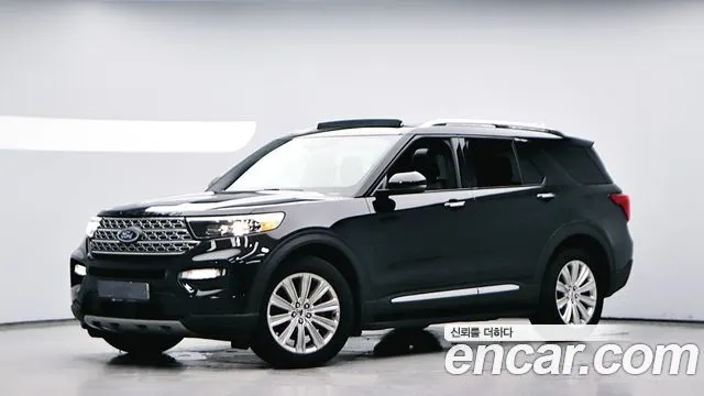 FORD EXPLORER 2020 — 90 119 км, чёрный, Корея — под ключ — фото 3