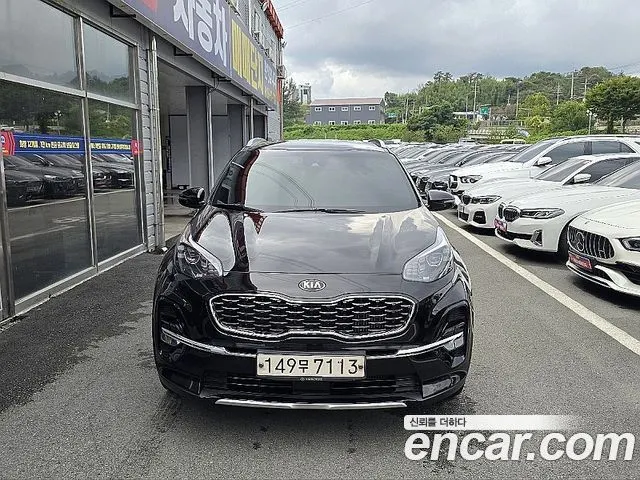 KIA SPORTAGE THE BOLD 2020 — 106 000 км, чёрный, Корея — под ключ — фото 2