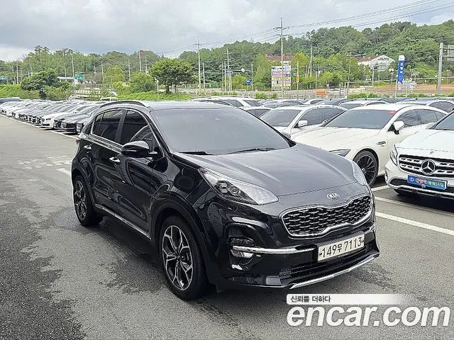 KIA SPORTAGE THE BOLD 2020 — 106 000 км, чёрный, Корея — под ключ — фото 3