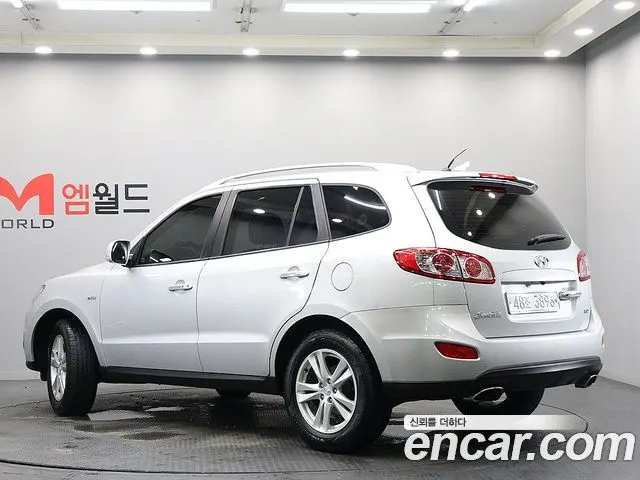 HYUNDAI SANTA FE 2011 — 76 671 км, серебристый, Корея — под ключ — фото 4