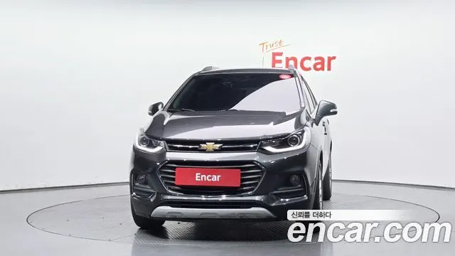 CHEVROLET TRAX 2017 — 74 856 км, серый, Корея — под ключ — фото 3