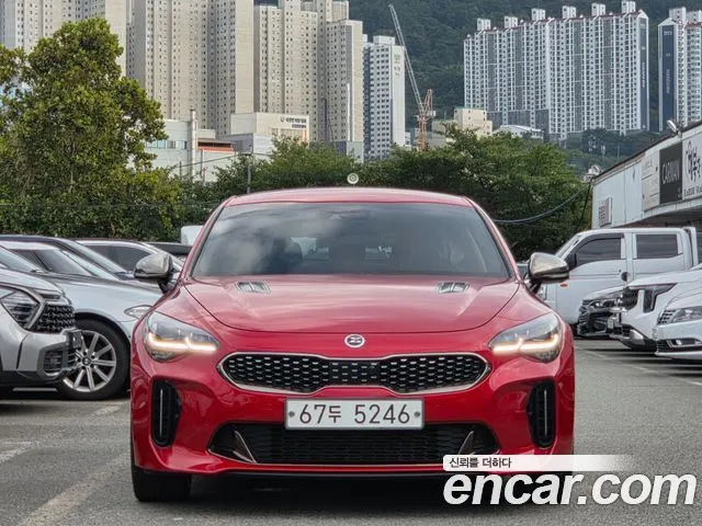 KIA STINGER 2018 — 120 247 км, красный, Корея — под ключ — фото 4
