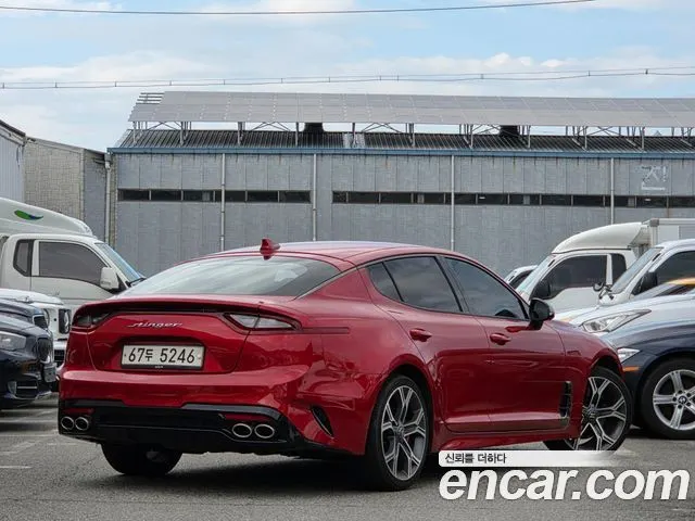 KIA STINGER 2018 — 120 247 км, красный, Корея — под ключ — фото 5