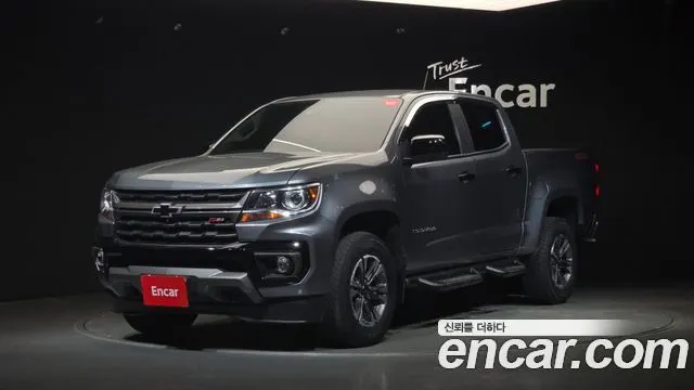 CHEVROLET REAL NEW COLORADO 2022 — 47 300 км, серебристо-серый, Корея — под ключ — фото 1