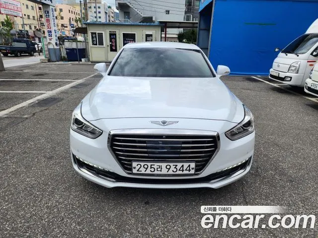 GENESIS EQ900 2017 — 125 000 км, белый, Корея — под ключ — фото 3