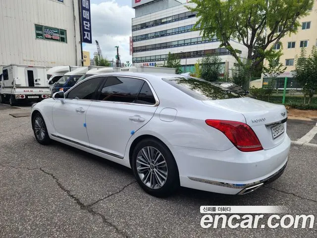 GENESIS EQ900 2017 — 125 000 км, белый, Корея — под ключ — фото 4