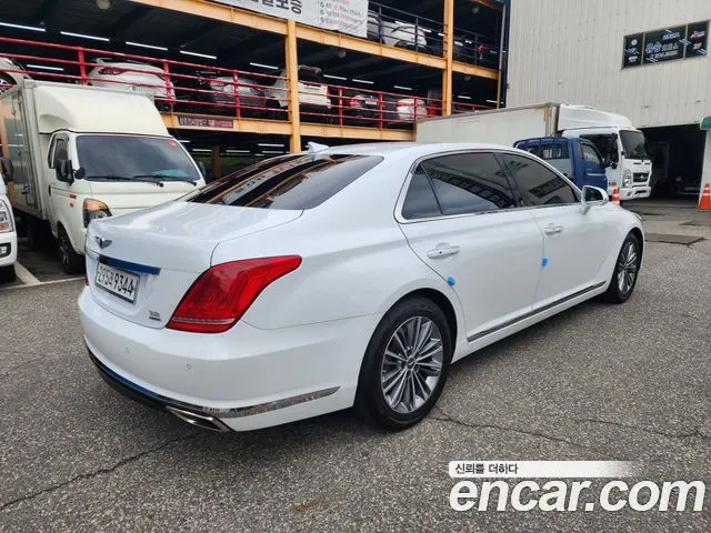 GENESIS EQ900 2017 — 125 000 км, белый, Корея — под ключ — фото 5
