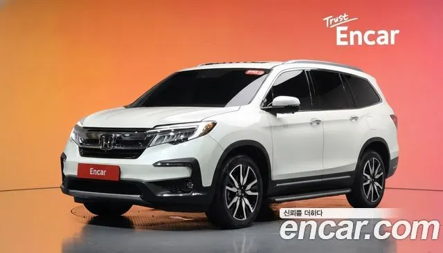 HONDA PILOT 2019 — 74 830 км, белый, Корея — под ключ — фото 2