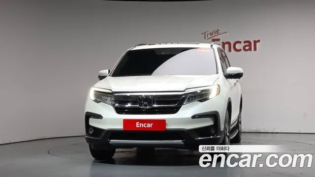 HONDA PILOT 2019 — 74 830 км, белый, Корея — под ключ — фото 3