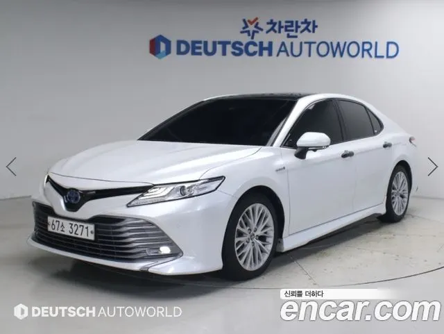 TOYOTA CAMRY 2019 — 77 117 км, белый, Корея — под ключ — фото 7
