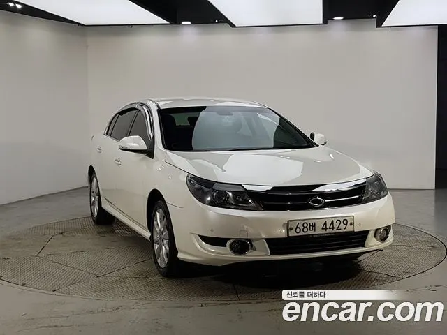 RENAULT KOREA SM5 2012 — 155 000 км, белый, Корея — под ключ — фото 2