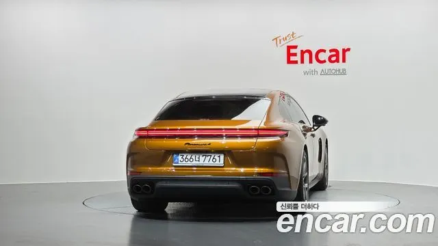 PORSCHE PANAMERA 2025 — 4 378 км, золотистый, Корея — под ключ — фото 4