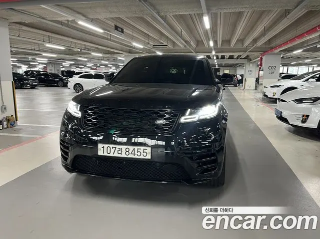 LAND ROVER RANGE ROVER VELAR 2018 — 62 075 км, чёрный, Корея — под ключ — фото 3