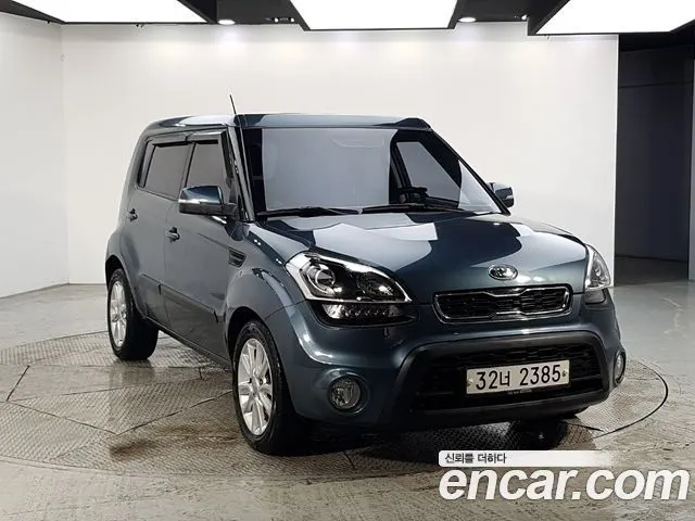 KIA SOUL 2012 — 84 000 км, тёмно-зелёный, Корея — под ключ — фото 2