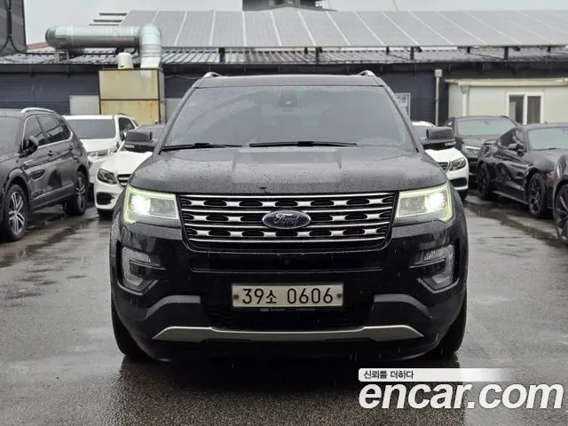 FORD EXPLORER 2016 — 133 403 км, чёрный, Корея — под ключ — фото 2