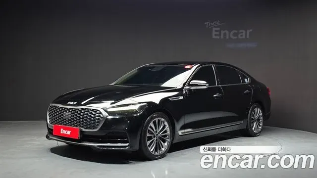 KIA K9 2023 — 118 970 км, чёрный, Корея — под ключ — фото 1
