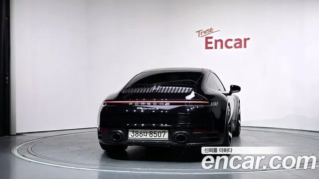 PORSCHE 911 2022 — 22 674 км, чёрный, Корея — под ключ — фото 4