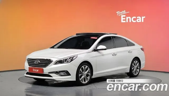 HYUNDAI SONATA 2017 — 147 799 км, белый, Корея — под ключ — фото 2