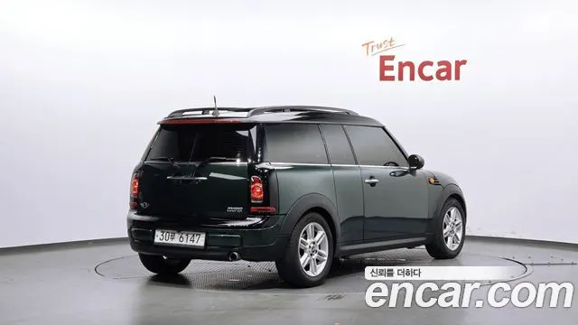 MINI COOPER CLUBMAN 2013 — 183 906 км, тёмно-зелёный, Корея — под ключ — фото 2