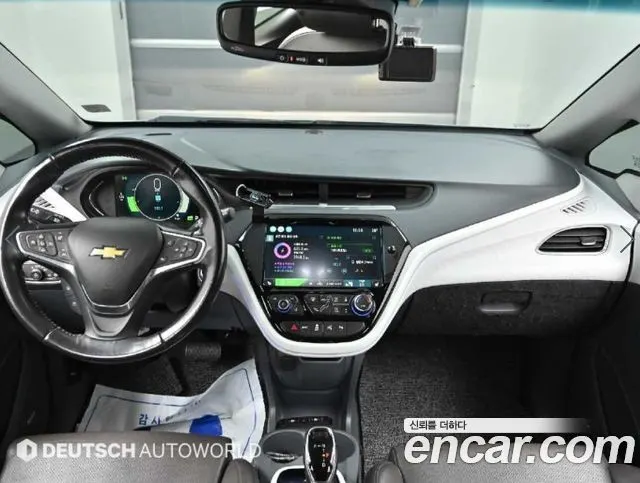 CHEVROLET BOLT 2018 — 132 966 км, синий, Корея — под ключ — фото 7