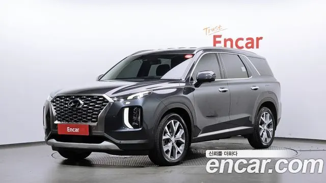 HYUNDAI PALISADE 2019 — 207 581 км, серый, Корея — под ключ — фото 1