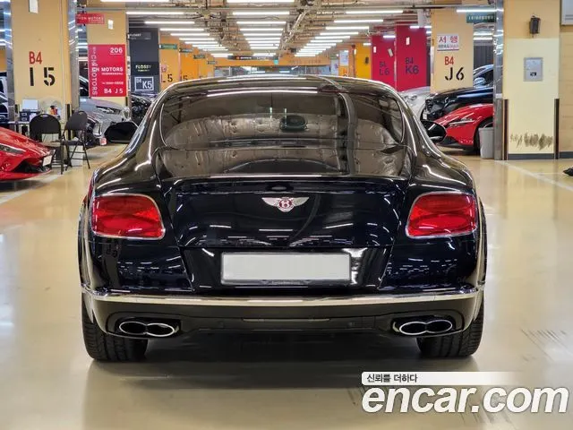 BENTLEY CONTINENTAL 2016 — 24 800 км, чёрный, Корея — под ключ — фото 2