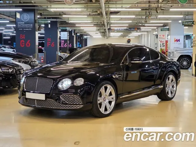 BENTLEY CONTINENTAL 2016 — 24 800 км, чёрный, Корея — под ключ — фото 3