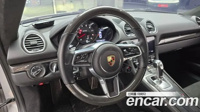 PORSCHE 718 CAYMAN 2023 — 37 724 км, серебристо-серый, Корея — под ключ — фото 11