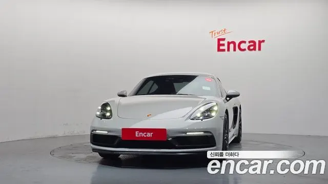 PORSCHE 718 CAYMAN 2023 — 37 724 км, серебристо-серый, Корея — под ключ — фото 3