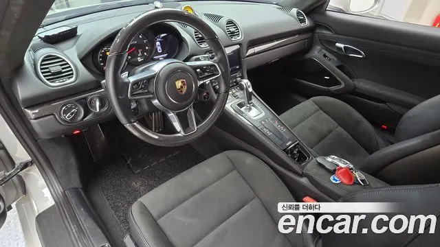 PORSCHE 718 CAYMAN 2023 — 37 724 км, серебристо-серый, Корея — под ключ — фото 7