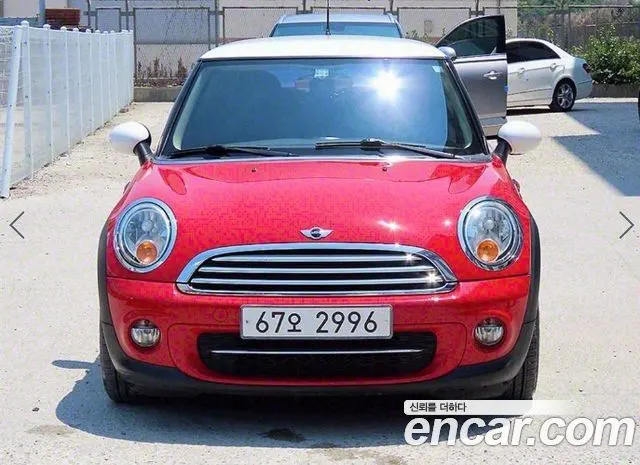 MINI COOPER D 2012 — 105 486 км, красный, Корея — под ключ — фото 2