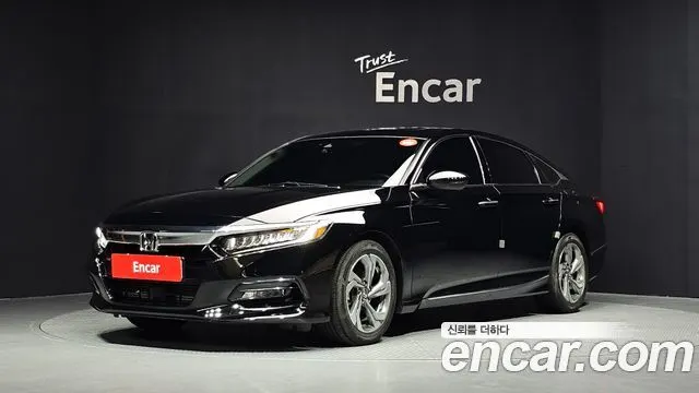 HONDA ACCORD 1 2019 — 90 615 км, чёрный, Корея — под ключ — фото 1