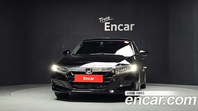 HONDA ACCORD 1 2019 — 90 615 км, чёрный, Корея — под ключ — фото 3