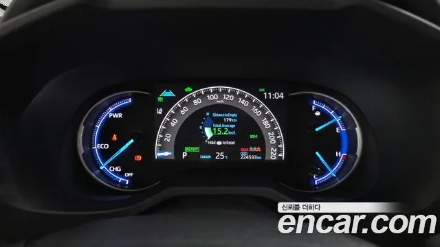 TOYOTA RAV4 2019 — 224 533 км, серебристый, Корея — под ключ — фото 8