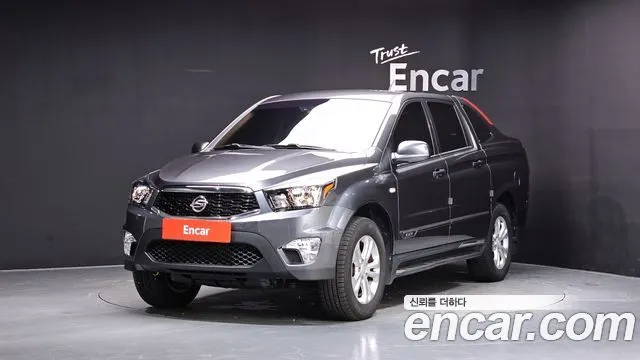 KGM KORANDO SPORTS 2018 — 129 111 км, серый, Корея — под ключ — фото 1