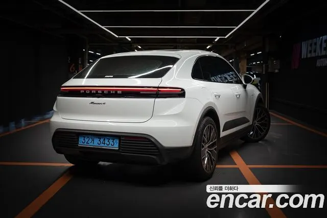 PORSCHE MACAN 2025 — 5 700 км, белый, Корея — под ключ — фото 4
