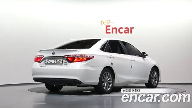 TOYOTA CAMRY 2017 — 112 710 км, белый, Корея — под ключ — фото 2