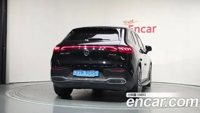 MERCEDES-BENZ EQE SUV X294 2023 — 51 375 км, чёрный, Корея — под ключ — фото 4