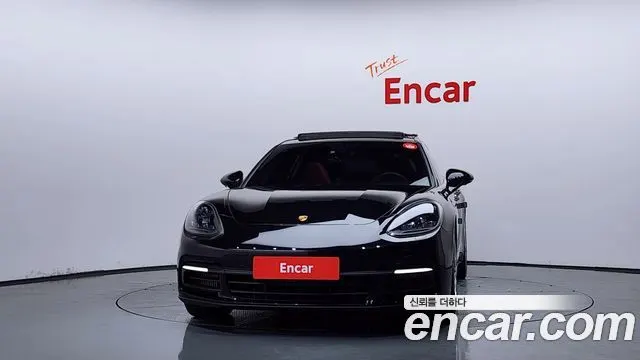 PORSCHE PANAMERA 2018 — 92 555 км, чёрный, Корея — под ключ — фото 3