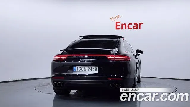 PORSCHE PANAMERA 2018 — 92 555 км, чёрный, Корея — под ключ — фото 4