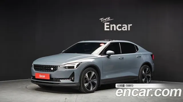 POLESTAR POLESTAR 2 2023 — 91 043 км, серебристо-серый, Корея — под ключ — фото 1