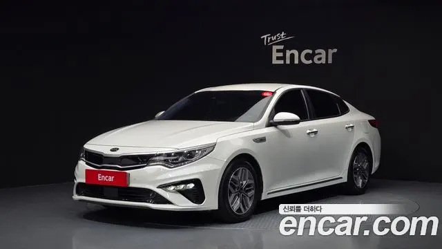 KIA K5 HYBRID 2019 — 71 711 км, белый, Корея — под ключ — фото 1