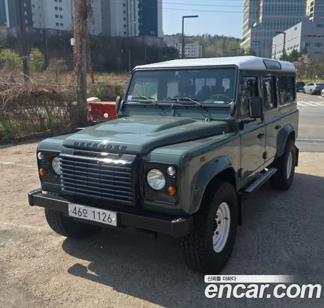 LAND ROVER DEFENDER 2012 — 88 600 км, тёмно-зелёный, Корея — под ключ — фото 12