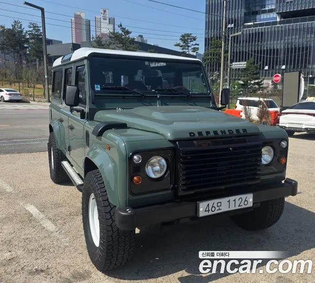 LAND ROVER DEFENDER 2012 — 88 600 км, тёмно-зелёный, Корея — под ключ — фото 3