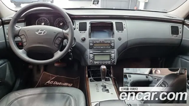 HYUNDAI GRANDEUR NEW LUXURY 2010 — 65 090 км, серебристо-серый, Корея — под ключ — фото 7