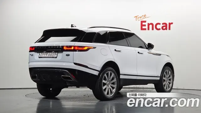 LAND ROVER RANGE ROVER VELAR 2019 — 94 725 км, белый, Корея — под ключ — фото 2