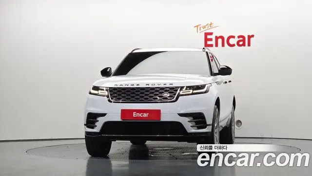 LAND ROVER RANGE ROVER VELAR 2019 — 94 725 км, белый, Корея — под ключ — фото 3